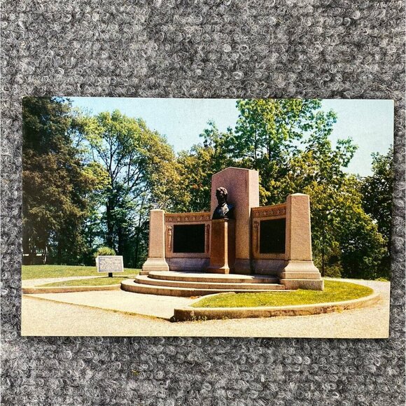 Vtg Gettysburg PA Postcard Lot Of 4 ￼‎ Battlefield Lincoln Speech Memorial Round - Picture 14 of 16